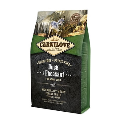 Carnilove adult duck/pheasant hondenvoer | 4 kg