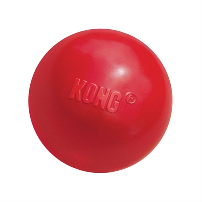Kong kong bal met gat rubber | 7,5x7,5x7,5 cm