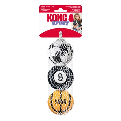 Kong kong sport bal assorti | 6,5x6,5x6,5 cm