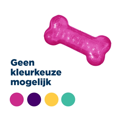 Kong squeezz krakend bot | assorti 15x7,5x4,5 cm
