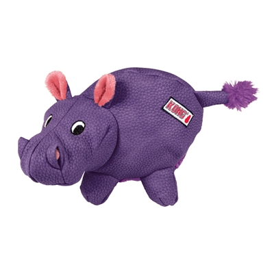 Kong phatz hippo nijlpaard paars | 22x12,5x15 cm
