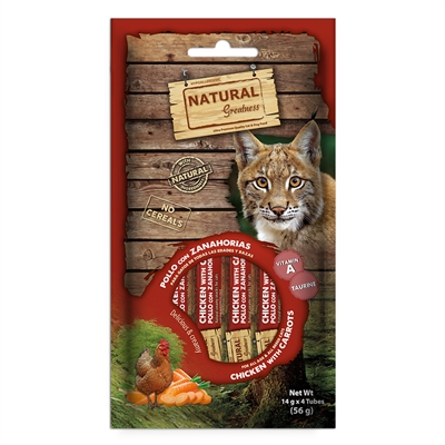 Natural greatness creamy chicken with carrots | 4x14 gr