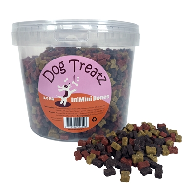 Dog treatz inimini bones | 3 kg hondensnacks