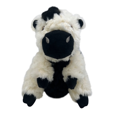 Kong comfort tykes koe | 19x14x10 cm pluche hondenspeelgoed