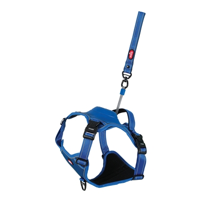 Zolux hondentuig easyride blauw | l 46-64x63-80 cm