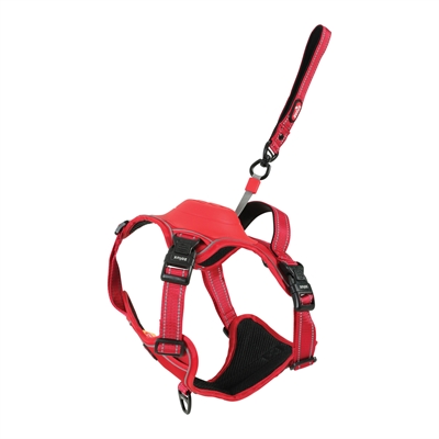 Zolux hondentuig easyride rood | l 46-64x63-80 cm