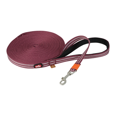 Zolux bvk sleeplijn plat rood | 10 mtr 1,5 cm