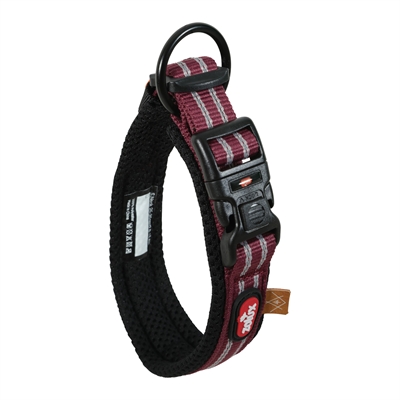 Zolux bvk halsband hond rood | s 25-35 cm x 3,5 cm