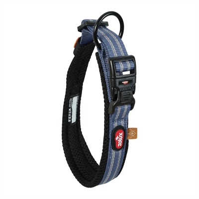 Zolux halsband hond blauw | l 45-55 cm x 3,5 cm
