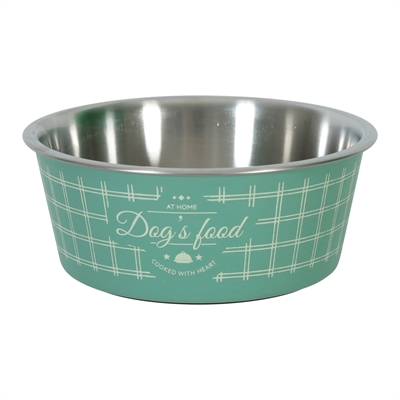 Zolux zolux food voerbak hond groen | 17,8 cm 1,2 ltr