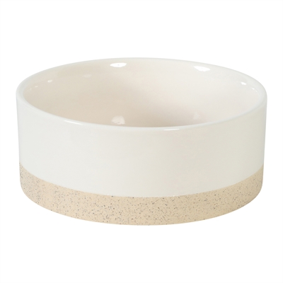 Zolux olaria voerbak keramiek beige | 15,5 cm 750 ml