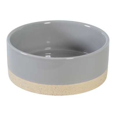 Zolux voerbak keramiek grijs 17 cm 1 ltr | zolux olaria