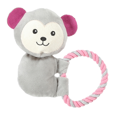 Zolux zolux maxou puppy touw | grijs 14,5x4,5x21,5 cm