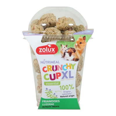 Zolux nmeal crunchy cup xl natuurlijk | 190 gr