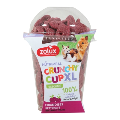 Zolux nmeal crunchy cup xl biet 260 gr - snack voor knaagdieren
