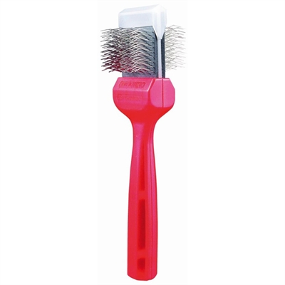 Activet ontklitborstel mat zapper rood 20×5×5 cm – duurzaam