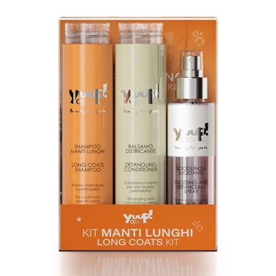 Yuup! verzorgingsset yuup! long coats kit – voor honden met lange vacht
