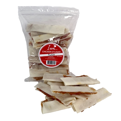 I am hondenkauwsnack i am chicken d'light rawhide 30 st – eiwitrijk