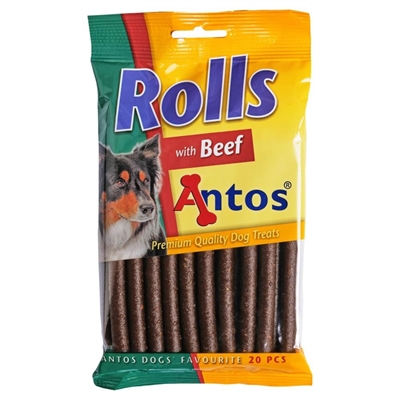 Antos hondensticks rolls rund 20 st – stevige hondensnacks
