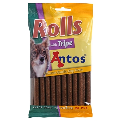 Antos hondensnacks antos rolls pens 20 st – rolvormig met pens