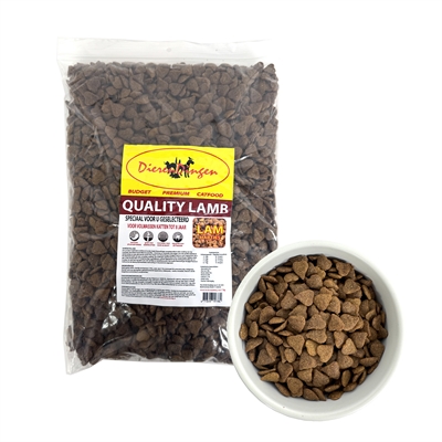 Budget premium kattenvoer budget premium quality lamb 1 kg – met lamsvlees