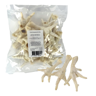 Petsnack kippenpoten wit 200 gr – natuurlijke hondensnack