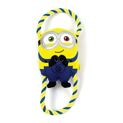 Minions pluche hondenspeeltje minion bob 37 cm – flostouw