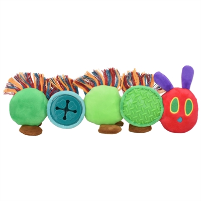 Eric carle pluche rupsje nooitgenoeg 35,5 cm – kleurrijk speelgoed