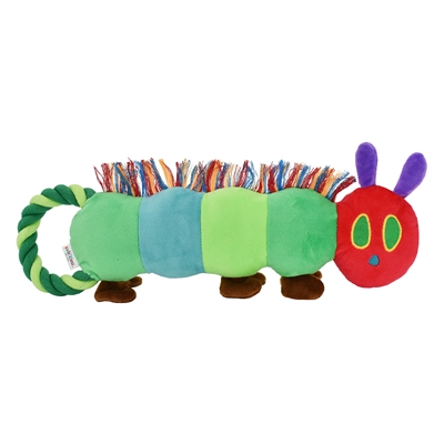 Eric carle hondenspeeltuig rupsje nooit genoeg 41 cm – multicolor