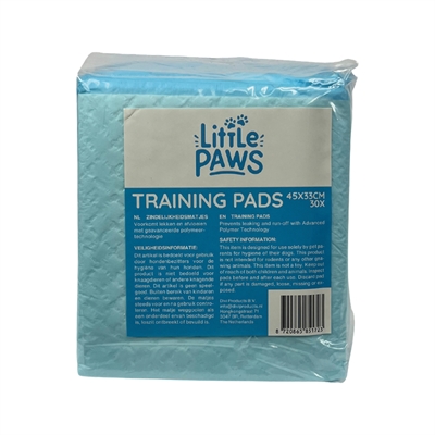 Easypets little paws training pads | 33x45 cm 30 st