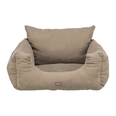 Trixie autostoel taupe 55×50×30 cm – veilig en comfortabel voor honden