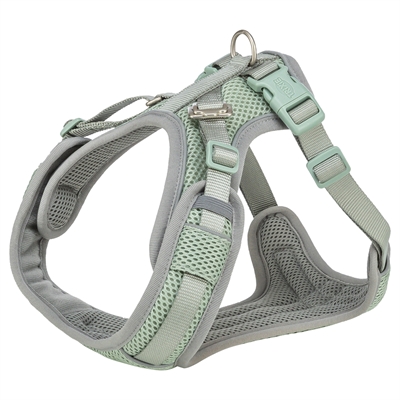 Trixie hondentuig premium flexmesh saliegroen xs-s 40-57×1,5 cm