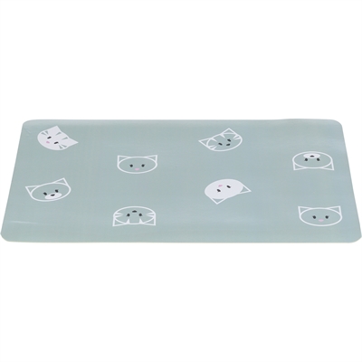Trixie placemat mimi kat saliegroen 44×28 cm – slipvast kunststof