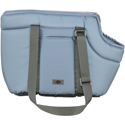 Trixie hondentas victoria lichtblauw 50×26×29 cm – draagtas voor honden
