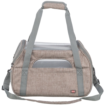 Trixie hondentas maddison zand 42×19×28 cm – veilig en ventilerend