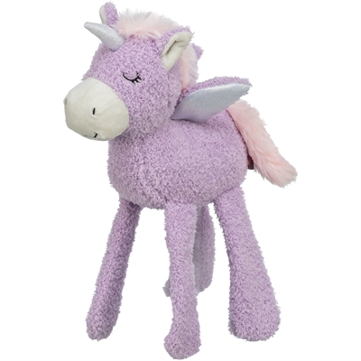 Trixie hondenspeeltje be eco unicorn 33 cm – lila pluche