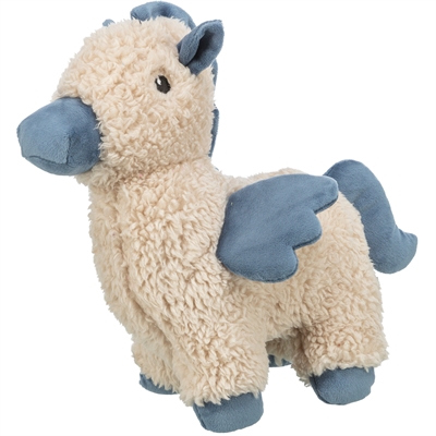 Trixie hondenspeeltje be eco pegasus wit/blauw 26 cm – 3 st