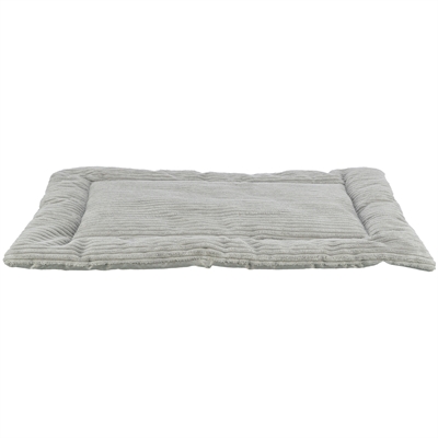 Trixie hondenligmat jonna 110×75 cm – ribfluweel grijs