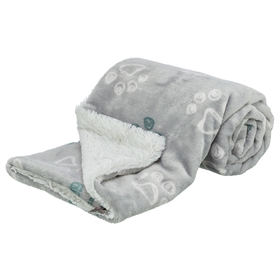 Trixie hondendeken jimmy soft 100×70 cm – lichtgrijs