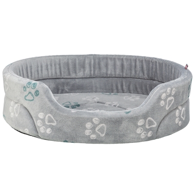 Trixie hondenmand jimmy soft ovaal 65×55 cm – lichtgrijs