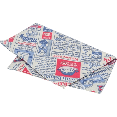 Trixie kattenspeeltje krant met catnip blauw/wit 25×18 cm
