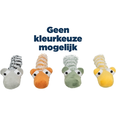 Trixie draak pluche assorti 20 cm – met catnip speelgoed voor katten