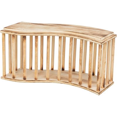 Trixie hooiruif hout gevlamd 37×13×19 cm – met deksel voor knaagdieren