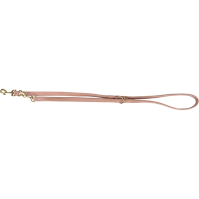 Trixie hondenriem pure roze leer s-m 200×1,5 cm – verstelbaar