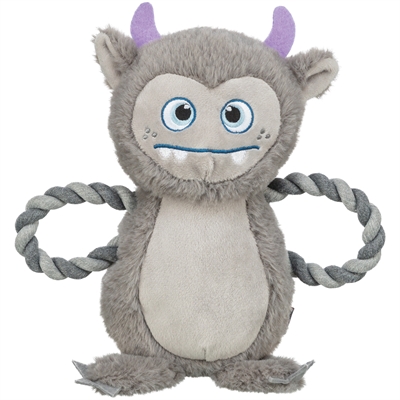 Trixie be eco monster hondenspeelgoed grijs 33 cm – gerecycled pluche