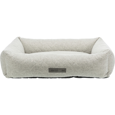 Trixie hondenmand noah 120×75 cm – lichtgrijs met orthopedisch kussen