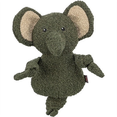 Trixie be eco olifant hondenspeeltje 30×20 cm – gerecycled pluche 2 st