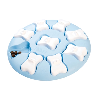 Nina ottosson interactief hondenspel puppy smart 28×28 cm – blauw