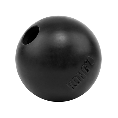 Kong hondenbal kong extreme bal met gat ø 9 cm – zwart
