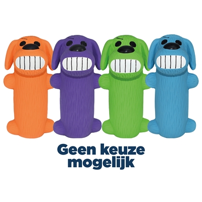 Multipet honden speelgoed loofa mini latex 12,5 cm – assorti
